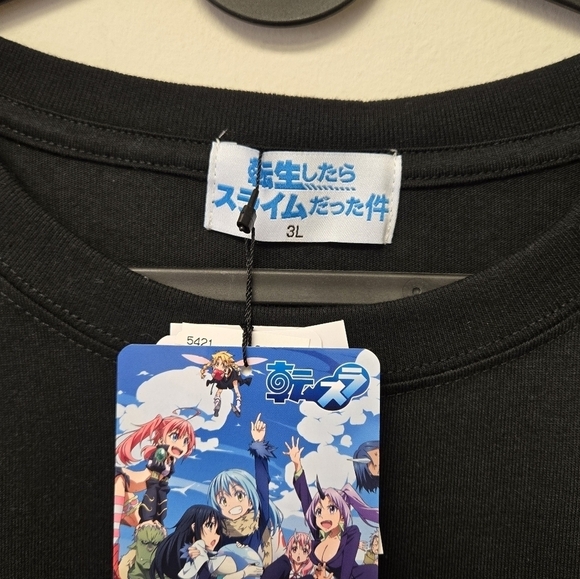 That time I Got Reincarnated As A Slime T-shirt Black XXL - Picture 5 of 8